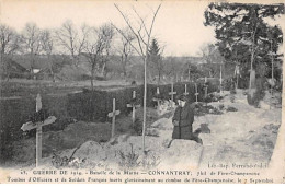 Bataille De La Marne - CONNANTRAY - Tombes D'Officiers Et De Soldats Français - Très Bon état - Sonstige & Ohne Zuordnung