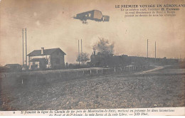 Le Premier Voyage En Aéroplane - 30 Octobre 1908 - Aviateur H. Farman - Près De MOURMELON LE PETIT - état - Other & Unclassified