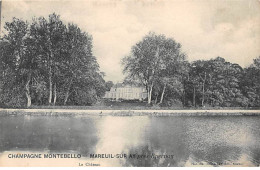 MAREUIL SUR AY - Le Château - CHAMPAGNE MONTEBELLO - Très Bon état - Mareuil-sur-Ay