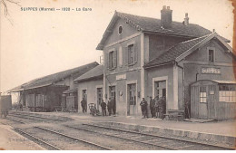 SUIPPES - 1920 - La Gare - Très Bon état - Otros & Sin Clasificación