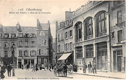CHERBOURG - Hôtel Des Postes - Rue De La Fontaine - Très Bon état - Cherbourg