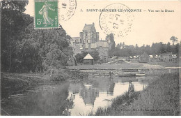 SAINT SAUVEUR LE VICOMTE - Vue Sur La Douve - Très Bon état - Saint Sauveur Le Vicomte