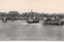 GRANVILLE - Vue Générale Du Port - Entrée Du Bateau De Jersey - Très Bon état - Granville