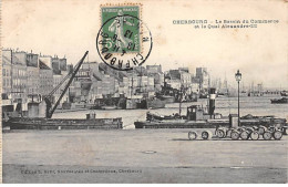 CHERBOURG - Le Bassin Du Commerce Et Le Quai Alexandre III - Très Bon état - Cherbourg
