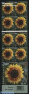 United States Of America 2008 Sunflower Foil Booklet, Mint NH, Nature - Flowers & Plants - Stamp Booklets - Unused Stamps