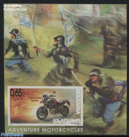 Bulgaria 2016 Motorbikes S/s (imperforated), Mint NH, Transport - Motorcycles - Nuevos