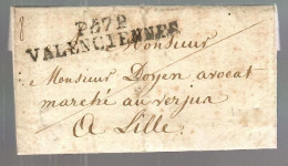 80368 -  P.  57 P.  /  VALENCIENNES  1824 - 1801-1848: Précurseurs XIX