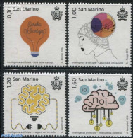 San Marino 2016 Artificial Intelligence 4v, Mint NH, Performance Art - Science - Staves - Energy - Nuovi