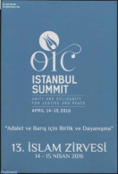 Turkey 2016 OIC Istanbul Summit Special Folder, Mint NH - Andere & Zonder Classificatie