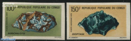 Congo Republic 1970 Minerals 2v, Imperforated, Mint NH, History - Geology - Sonstige & Ohne Zuordnung