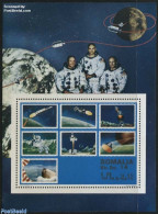 Somalia 1970 Space Exploration S/s, Never Officially Issued, Mint NH, Transport - Space Exploration - Somalia (1960-...)