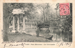75-PARIS-PARC MONCEAU-N°T5322-B/0129 - Parks, Gärten