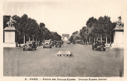 75-PARIS-AVENUE DES CHAMPS ELYSEES-N°T5322-B/0089 - Champs-Elysées