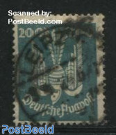 Germany, Empire 1924 200pf, Stamp Out Of Set, Used, Used Stamps, Nature - Birds - Gebruikt