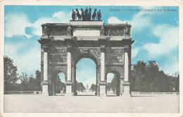 75-PARIS-ARC DE TRIOMPHE DES TUILERIES-N°T5322-B/0007 - Triumphbogen