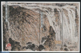 Macao 2016 Landscape Paintings S/s, Mint NH, Art - East Asian Art - Paintings - Unused Stamps