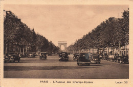 75-PARIS AVENUE DES CHAMPS ELYSEES-N°T5322-A/0387 - Champs-Elysées