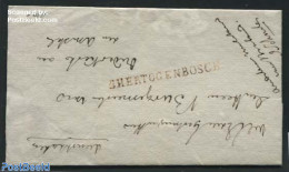 Netherlands 1815 Folding Cover From S-Hertogenbosch To Ouderkerk Aan De Amstel, Postal History - ...-1852 Precursores