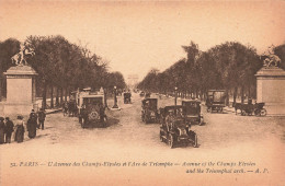 75-PARIS AVENUE DES CHAMPS ELYSEES-N°T5322-A/0187 - Champs-Elysées