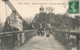 75-PARIS BUTTES CHAUMONT-N°T5322-A/0007 - Parques, Jardines