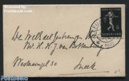 Netherlands 1939 Cover To Beek, Postal History, Art - Children Drawings - Lettres & Documents