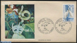 France 1975 Art Cover, Nature Conservation - Lebars, First Day Cover - Brieven En Documenten