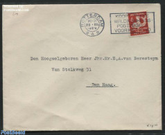 Netherlands 1929 Cover To The Hague, Postal History, Nature - Fish - Brieven En Documenten