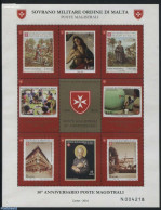 Sovereign Order Of Malta 2016 50 Years SMOM Post S/s, Mint NH, Health - Religion - Science - Health - Religion - Educa.. - Post