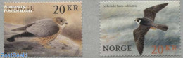 Norway 2017 Definitives, Falcons 2v S-a, Mint NH, Nature - Birds - Birds Of Prey - Unused Stamps