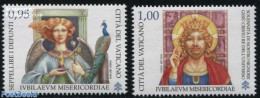 Vatican 2016 Jubilee Of Mercy IV 2v, Mint NH, Nature - Religion - Birds - Religion - Ungebraucht