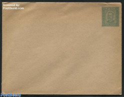 Azores 1893 Ponta Delgada, Envelope 25R, Unused Postal Stationary - Azores