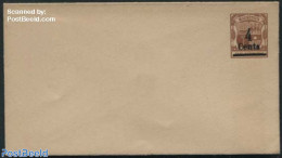 Mauritius 1898 Envelope 4 Cents On 36c, Unused Postal Stationary, Transport - Ships And Boats - Schiffe