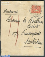 Netherlands 1921 Cover With Nvhp No.108 To Amsterdam, Postal History - Cartas & Documentos