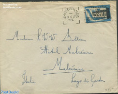 Netherlands 1956 Cover From Amsterdam To Italy, Postal History - Briefe U. Dokumente