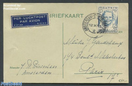 Netherlands 1946 Greeting Card With Nvhp No.459, Postal History - Cartas & Documentos