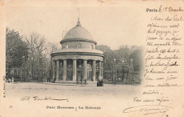 75-PARIS-PARC MONCEAU-N°T5322-G/0157 - Parcs, Jardins