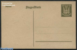 Germany, Empire 1924 Postcard 15pf, Unused Postal Stationary, Nature - Birds - Cartas & Documentos