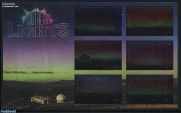 New Zealand 2017 Southern Lights S/s, Mint NH, Science - Astronomy - Ongebruikt