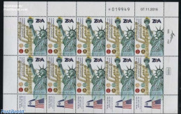 Israel 2017 ZOA M/s, Mint NH, History - Sculpture - Unused Stamps (with Tabs)