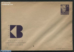 Germany, DDR 1948 Envelope (private Cover) 6pf, Unused Postal Stationary - Storia Postale