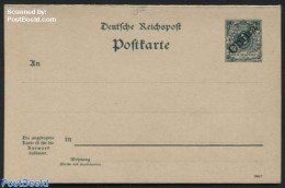 China (before 1949) 1898 Reply Paid Postcard 5/5pf, Unused Postal Stationary - Sonstige & Ohne Zuordnung