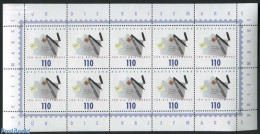 Germany, Federal Republic 2000 For Stamps M/s, Mint NH, Post - Stamps On Stamps - Art - Handwriting And Autographs - Ungebraucht