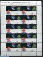 Germany, Federal Republic 2000 Expo Hannover M/s, Mint NH, Science - Various - Astronomy - World Expositions - Ungebraucht