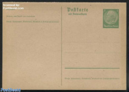 Germany, Empire 1933 Reply Paid Postcard 5/5pf, Unused Postal Stationary - Cartas & Documentos