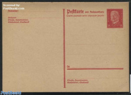 Germany, Empire 1931 Reply Paid Postcard 15/15pf, Unused Postal Stationary - Briefe U. Dokumente