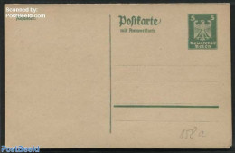 Germany, Empire 1924 Reply Paid Postcard 5/5pf, Unused Postal Stationary - Cartas & Documentos