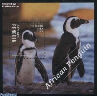 Gambia 2014 African Penguin S/s, Mint NH, Nature - Birds - Penguins - Gambie (...-1964)