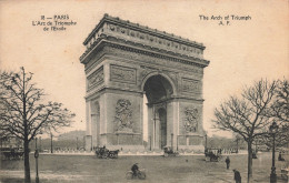 75-PARIS-L ARC DE TRIOMPHE DE L ETOILE-N°T5322-H/0365 - Arc De Triomphe