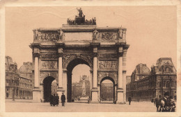 75-PARIS-ARC DE TRIOMPHE DU CARROUSEL-N°T5322-H/0315 - Arc De Triomphe