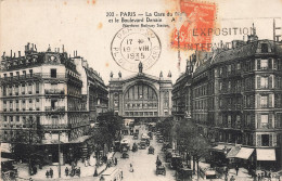 75-PARIS-LA GARE DU NORD-N°T5322-H/0297 - Metro, Estaciones